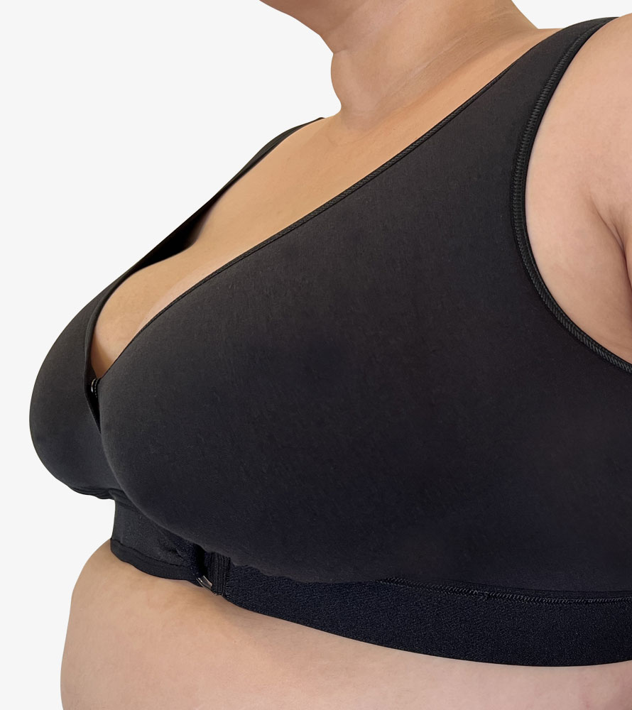 <span style="color: #60a0d0;">Easy-Open <strong>+</strong></span> Velcro Front Closure Bra